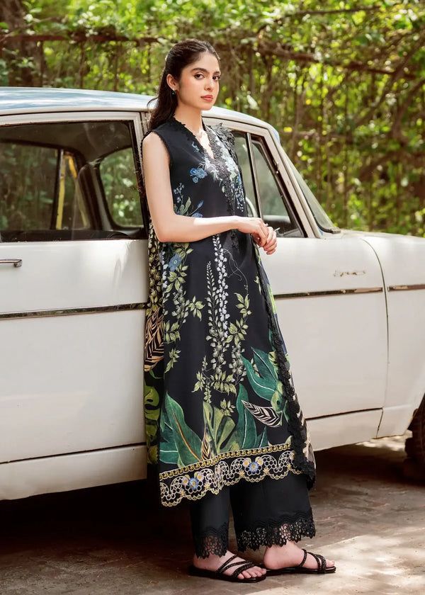 Exclusive Collection 3Pc Unstitched Silk Suit